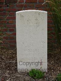 Fosse No.10 Communal Cemetery Extension Sains-En-Gohelle - Liu Chung Xiang, 